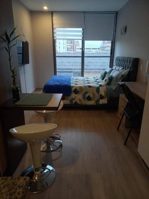 Apartaestudio Chapinero Balcon Apartment Bogota Bagian luar foto