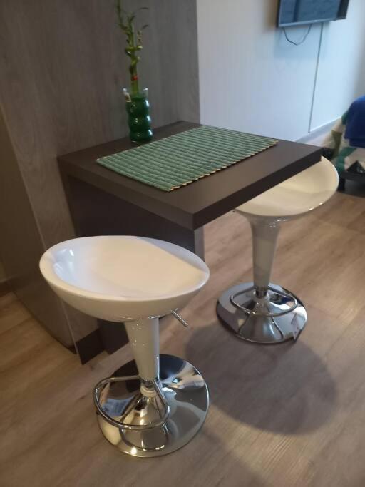 Apartaestudio Chapinero Balcon Apartment Bogota Bagian luar foto