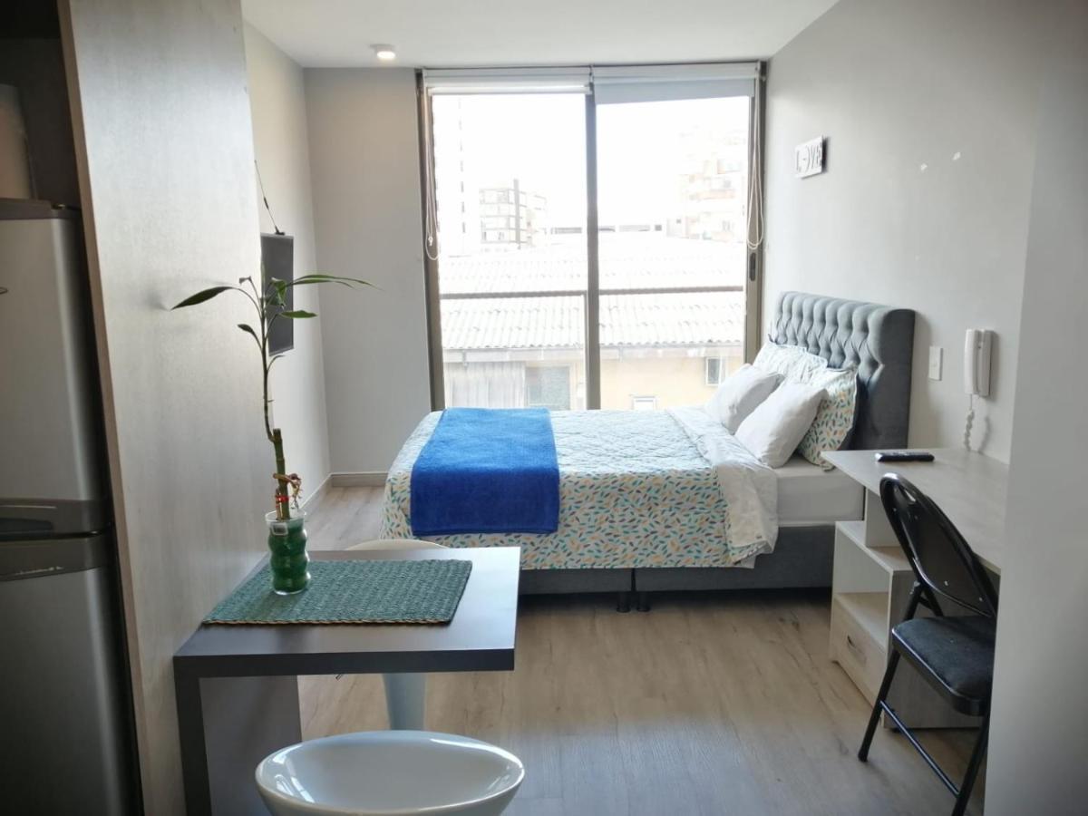 Apartaestudio Chapinero Balcon Apartment Bogota Bagian luar foto
