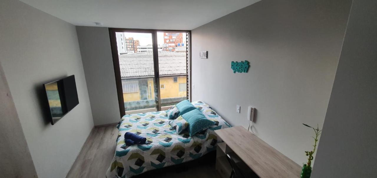 Apartaestudio Chapinero Balcon Apartment Bogota Bagian luar foto